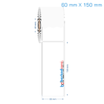 60x150 mm Opak / Mat PP, Fastyre Etiket (Fiyatları)