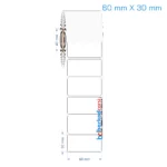 60x30 mm Opak / Mat PP, Fastyre Etiket (Fiyatları)