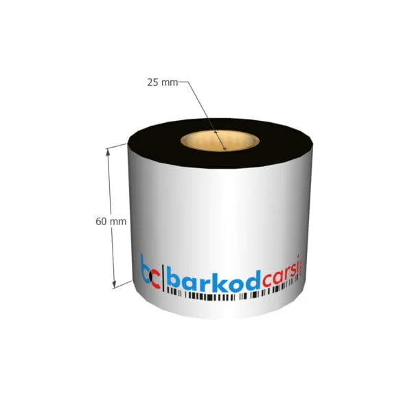 60x300 mt Wax / Wax-Resin / Resin / Hot-Foil Ribon Çeşitleri By BarkodCarsi.com