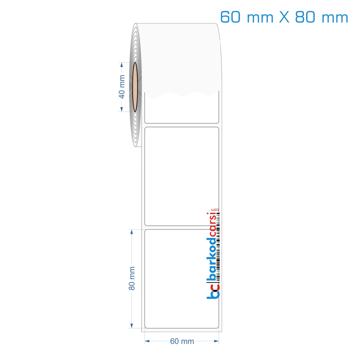 60X80 Mm Opak / Mat Pp, Fastyre Etiket (Fiyatları)