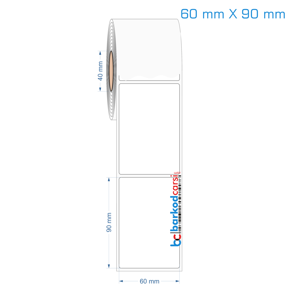 60X90 Mm Opak / Mat Pp, Fastyre Etiket (Fiyatları)