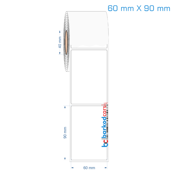 60x90 mm Opak / Mat PP, Fastyre Etiket (Fiyatları)