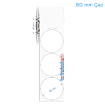 60 mm Çap Opak / Mat PP, Fastyre Etiket (Fiyatları)