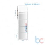 64x45 mm Silvermat Etiket (Fiyatı)