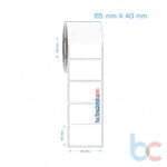 65x40 mm Opak / Mat PP, Fastyre Etiket (Fiyatları)