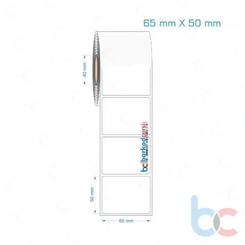 65x50 mm Opak / Mat PP, Fastyre Etiket (Fiyatları)