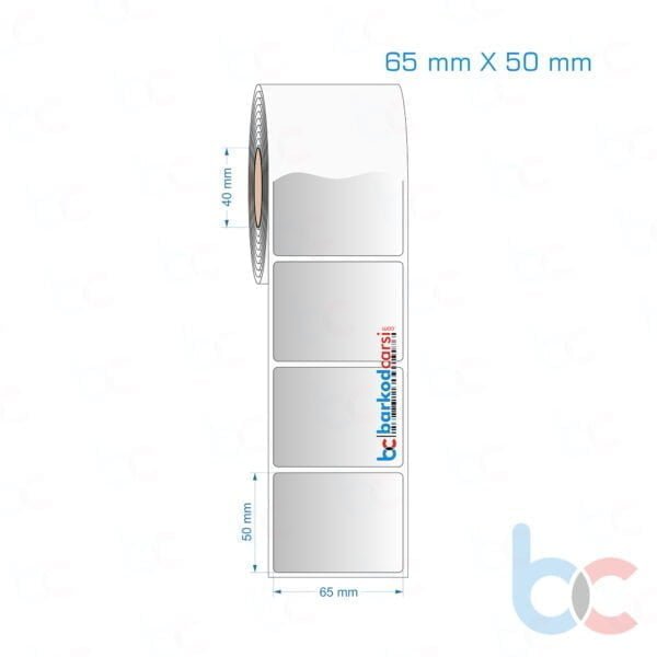 65x50 mm Silvermat Etiket (Fiyatı)