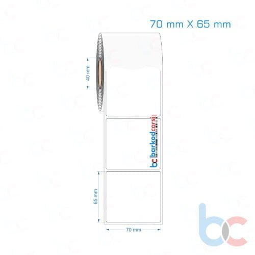 70x65 mm Opak / Mat PP, Fastyre Etiket (Fiyatları)