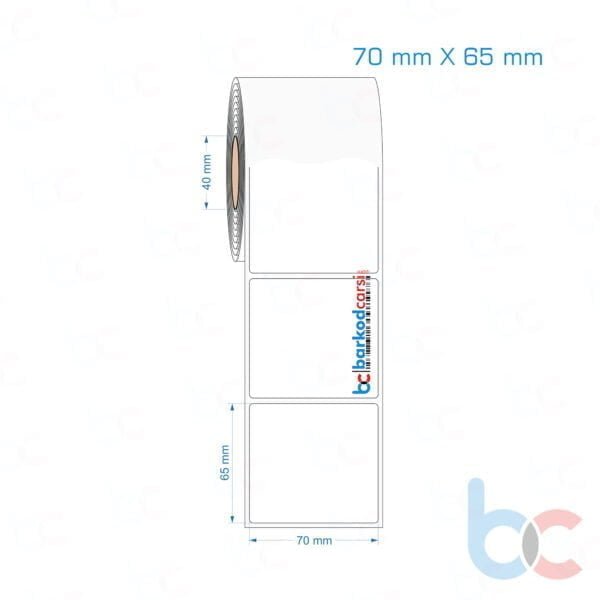 70x65 mm Opak / Mat PP, Fastyre Etiket (Fiyatları)