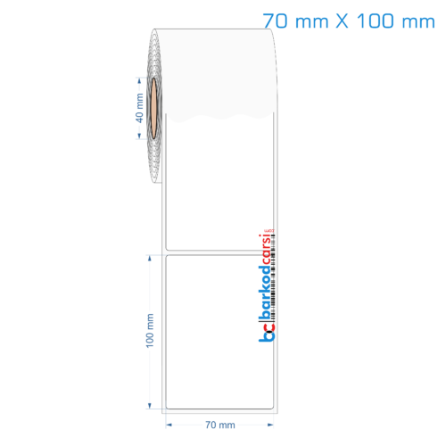 70x100 mm Opak / Mat PP, Fastyre Etiket (Fiyatları)
