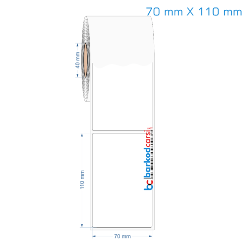 70x110 mm Opak / Mat PP, Fastyre Etiket (Fiyatları)