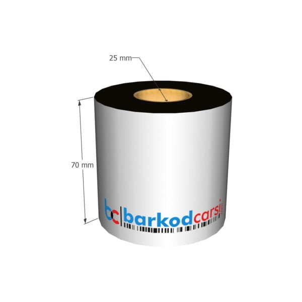 70x300 mt Wax / Wax-Resin / Resin / Hot-Foil Ribon Çeşitleri By BarkodCarsi.com