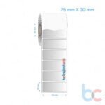 75x30 mm Silvermat Etiket (Fiyatı)