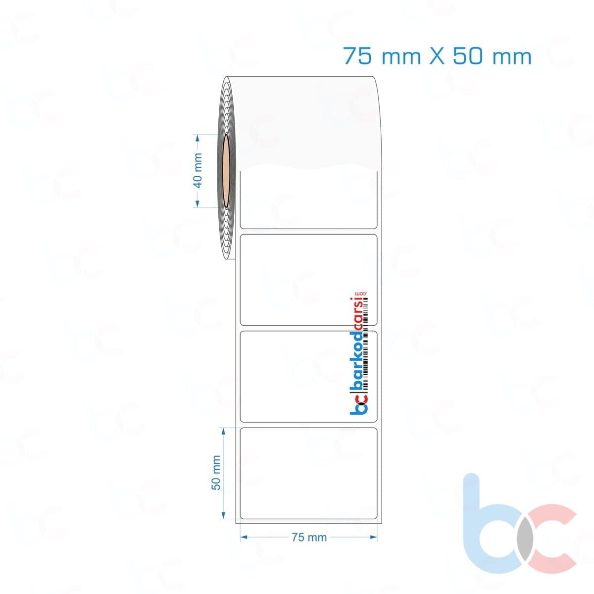 75X50 Mm Opak / Mat Pp, Fastyre Etiket (Fiyatları)