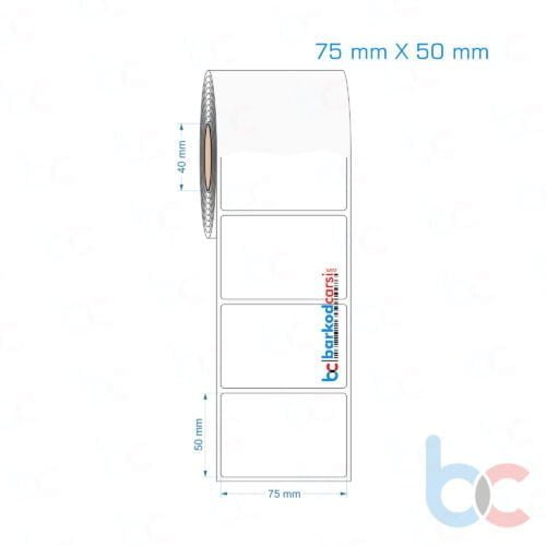 75x50 mm Opak / Mat PP, Fastyre Etiket (Fiyatları)
