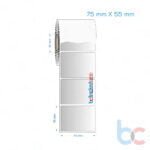 75x55 mm Silvermat Etiket (Fiyatı)