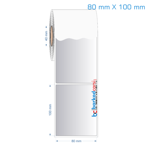 80x100 mm Silvermat Etiket (Fiyatı)
