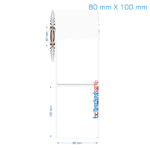 80x100 mm Opak / Mat PP, Fastyre Etiket (Fiyatları)