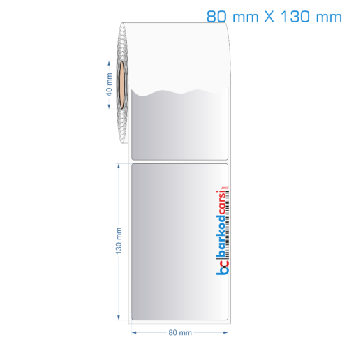 80x130 mm Silvermat Etiket (Fiyatı)