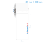 80x170 mm Opak / Mat PP, Fastyre Etiket (Fiyatları)