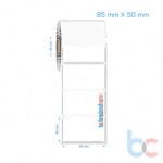 85x50 mm Opak / Mat PP, Fastyre Etiket (Fiyatları)