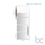 85x50 mm Silvermat Etiket (Fiyatı)