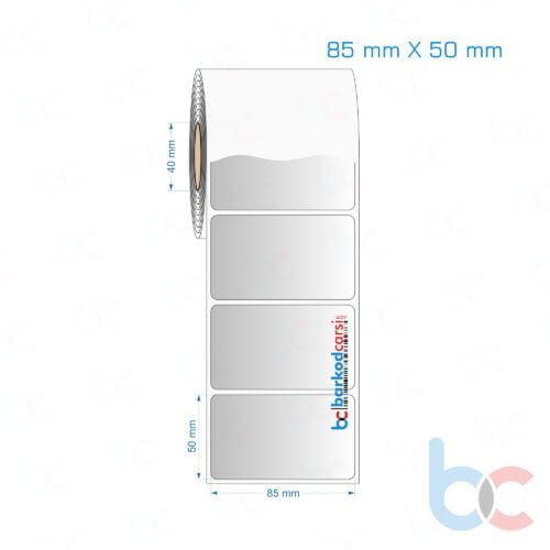 85x50 mm Silvermat Etiket (Fiyatı)