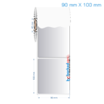 90x100 mm Silvermat Etiket (Fiyatı)