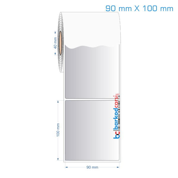 90x100 mm Silvermat Etiket (Fiyatı)