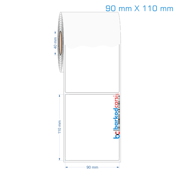 90x110 mm Opak / Mat PP, Fastyre Etiket (Fiyatları)