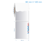 90x120 mm Silvermat Etiket (Fiyatı)