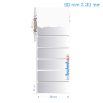 90x30 mm Silvermat Etiket (Fiyatı)