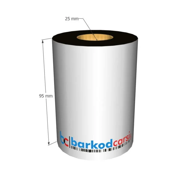 95x300 mt Wax / Wax-Resin / Resin / Hot-Foil Ribon Çeşitleri By BarkodCarsi.com