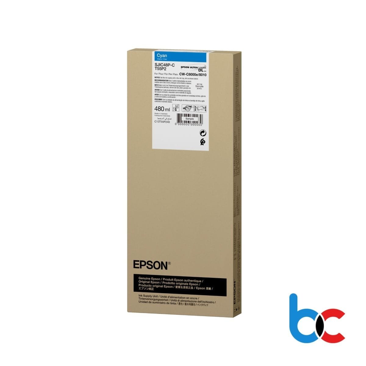 Epson Colorworks C8000E Sjic48P-C Kartuş Fiyatı