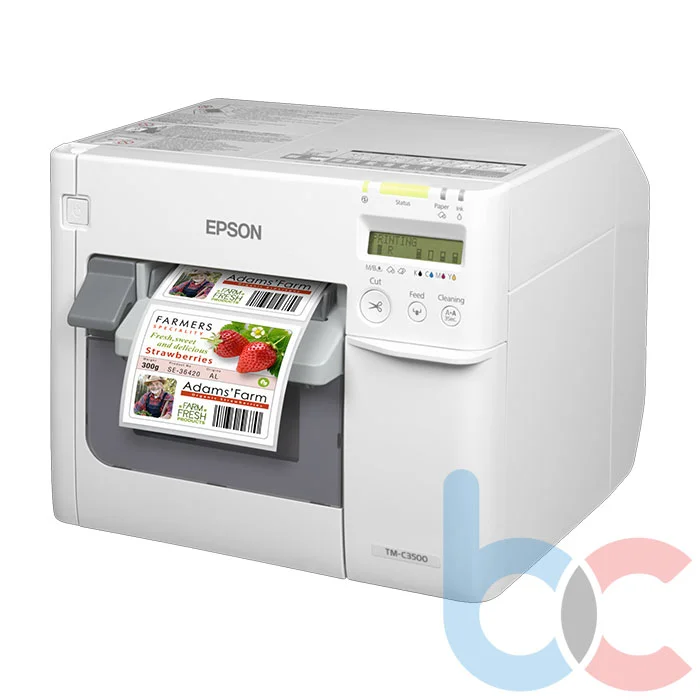 Epson C3500 Renkli Barkod Yazıcı