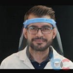 Plastik Camlı Yüz Maskesi - Siperliği