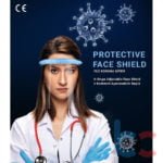 Şeffaf Plastik Vizörlü, Koruyucu Yüz / Surat Maskesi