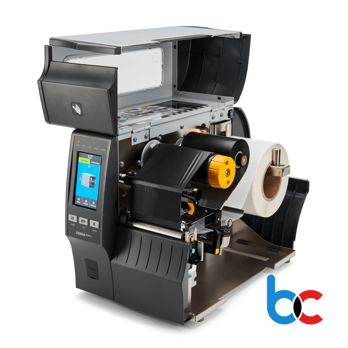 Zebra Zt411 Etiket Ve Ribon Takılışı